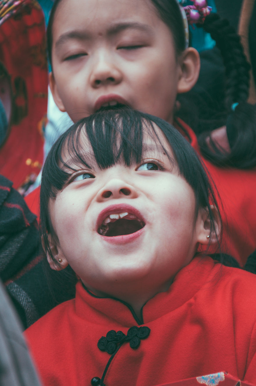 Photographer Enters The Parade Without Permission To Capture Portraits During Chinese Spring Festival In Milan