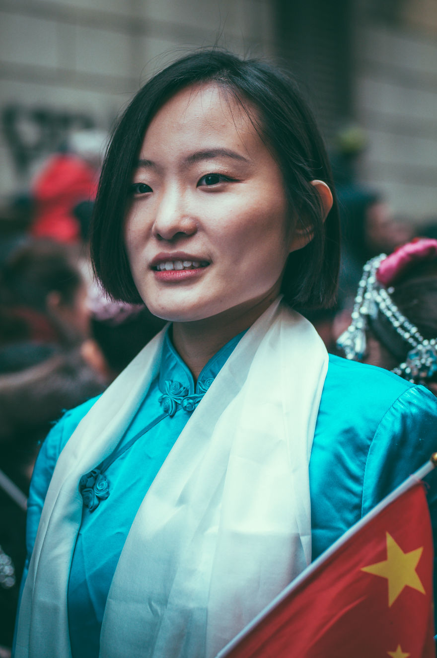 Photographer Enters The Parade Without Permission To Capture Portraits During Chinese Spring Festival In Milan