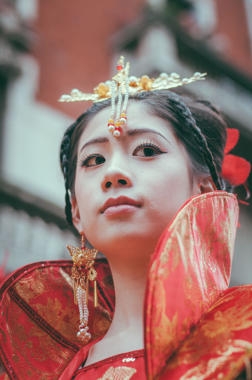 Photographer Enters The Parade Without Permission To Capture Portraits During Chinese Spring Festival In Milan