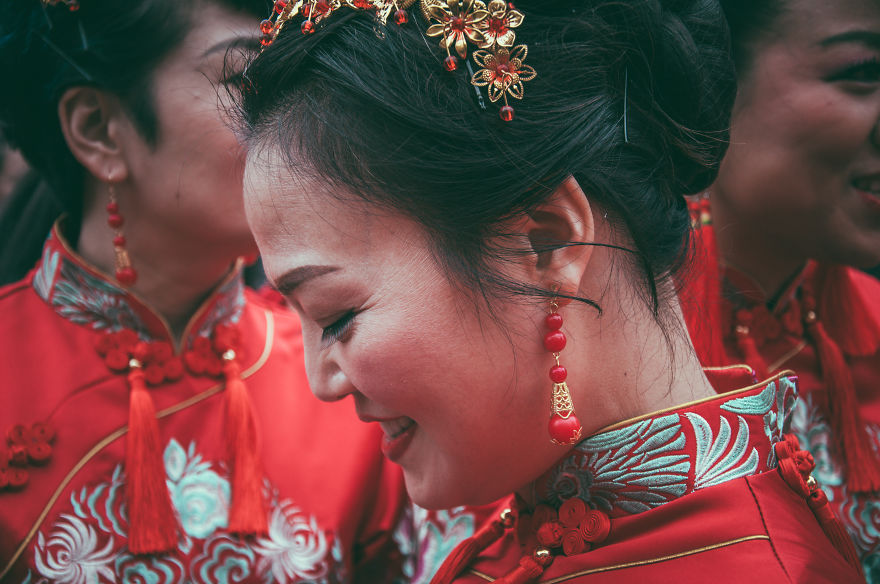 Photographer Enters The Parade Without Permission To Capture Portraits During Chinese Spring Festival In Milan
