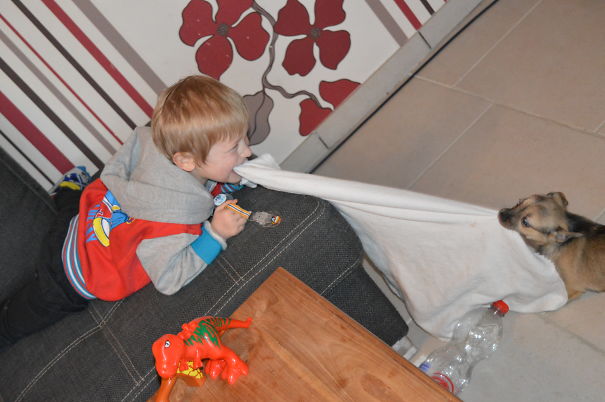 Fighting Over Who Gets The Blanket