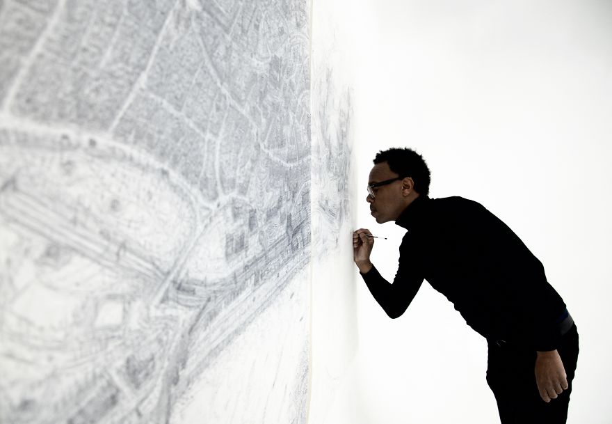 It Took This Artist 3 Months To Complete A Detailed Dundee Cityscape