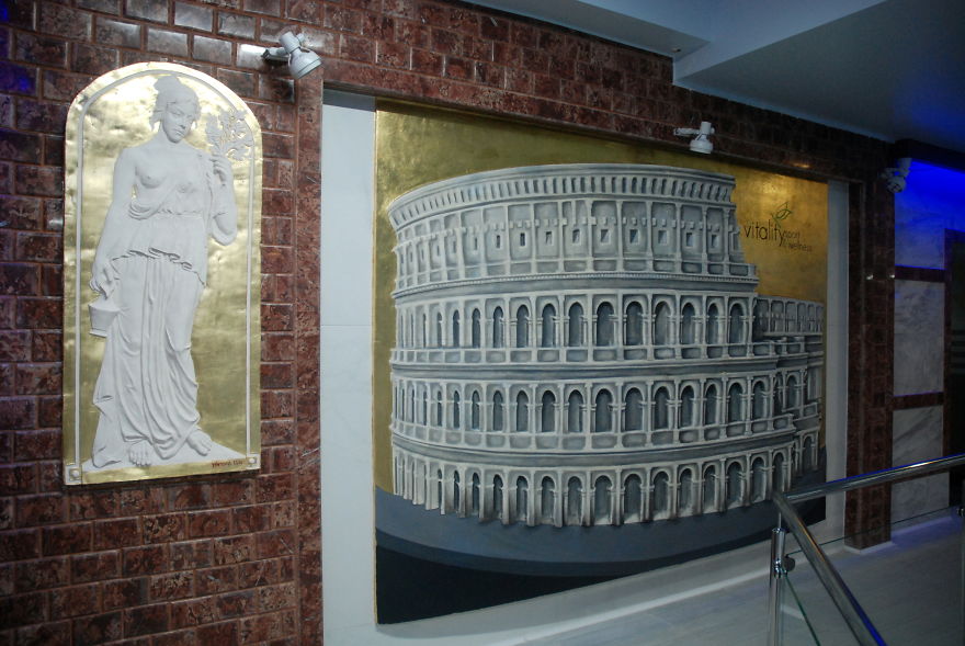 We Create Mural Paintings And Sculptures, Sometimes Inspired By Old Masters We Create Mural Paintings And Sculptures, Sometimes Inspired By Old Masters