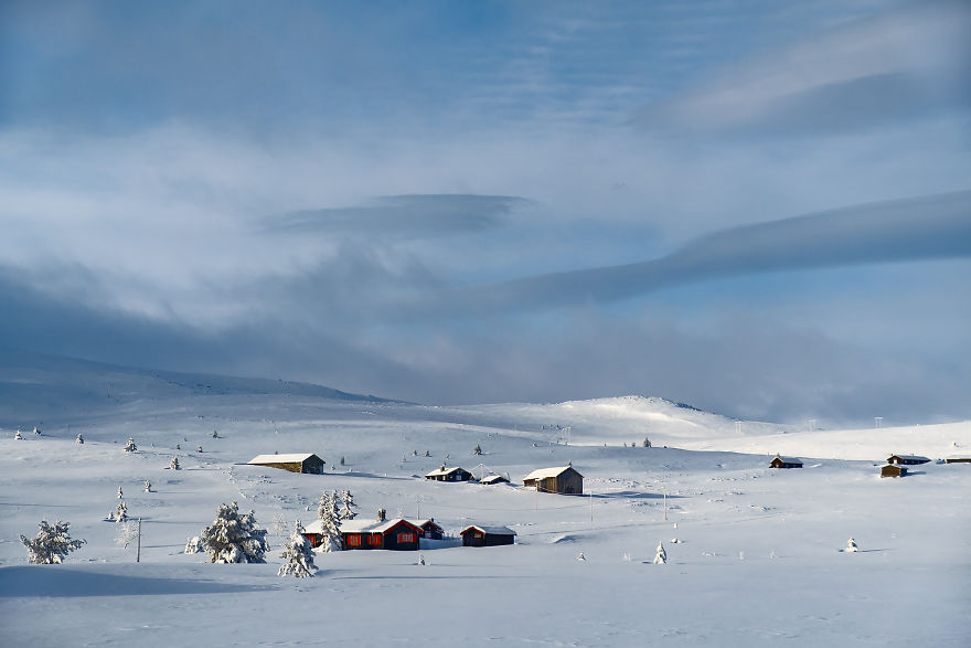 Several Weeks Of Heavy Snowfall Turned Norway Into A Winter Wonderland And I Was Lucky To Capture It