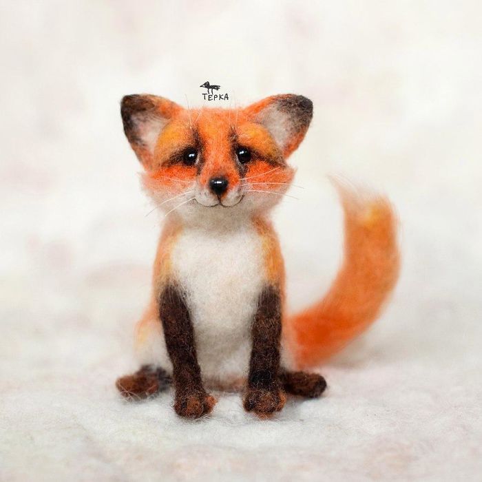Felt Toys By Russian Artist Tyorka