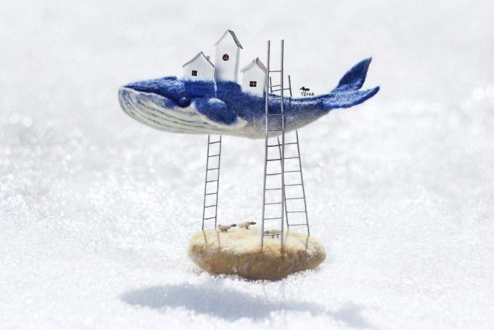 Felt Toys By Russian Artist Tyorka