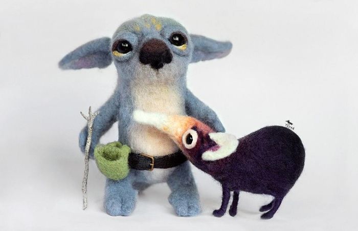 Felt Toys By Russian Artist Tyorka