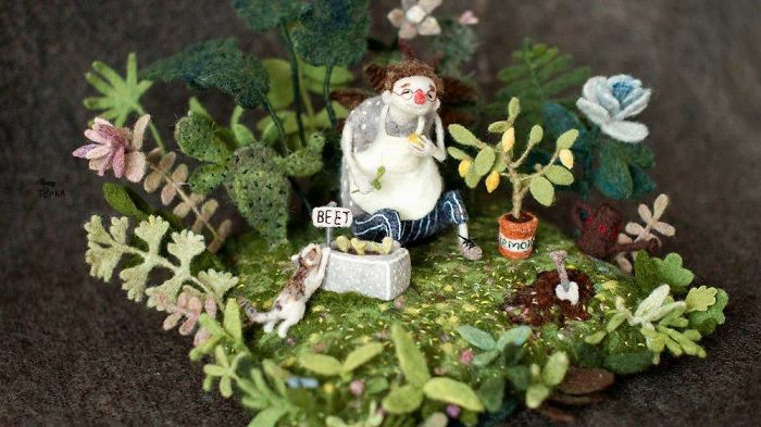 Felt Toys By Russian Artist Tyorka