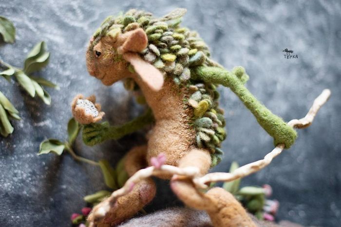 Felt Toys By Russian Artist Tyorka