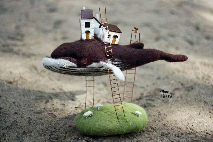 Felt Toys By Russian Artist Tyorka