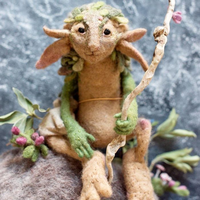 Felt Toys By Russian Artist Tyorka
