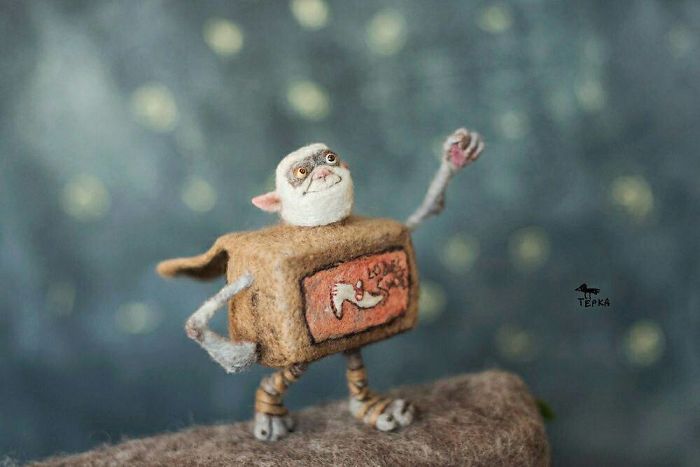 Felt Toys By Russian Artist Tyorka