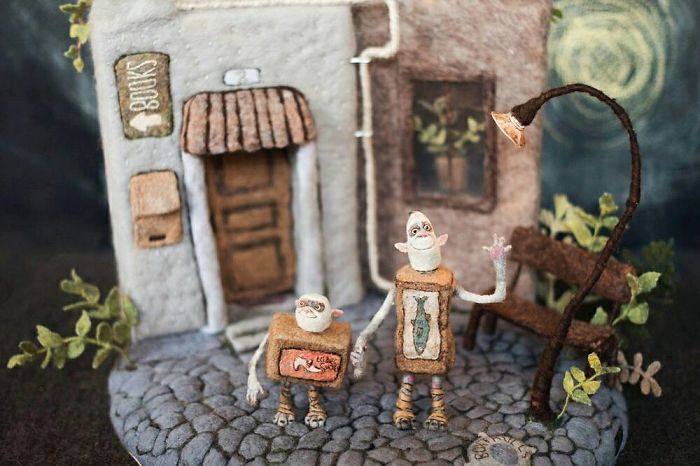 Felt Toys By Russian Artist Tyorka