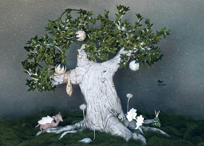Felt Toys By Russian Artist Tyorka