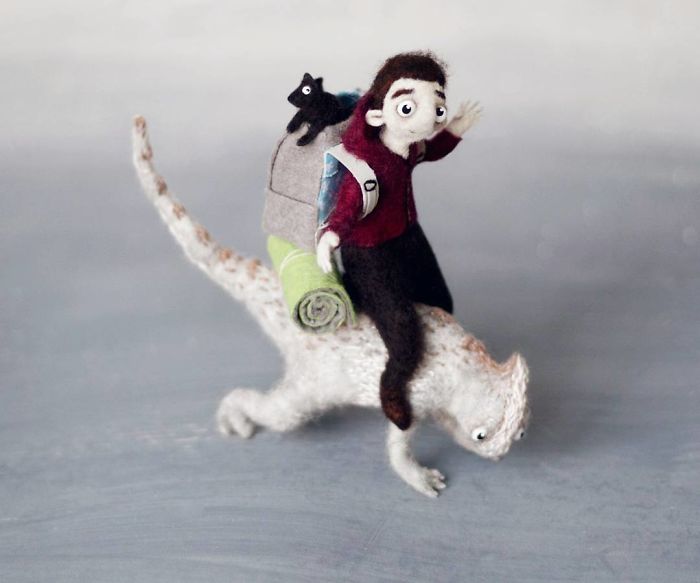 Felt Toys By Russian Artist Tyorka