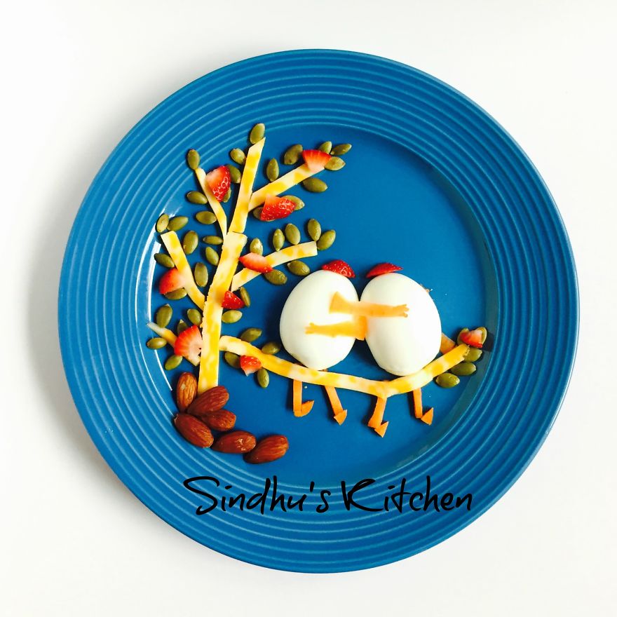 Valentine's Day Special Food Art