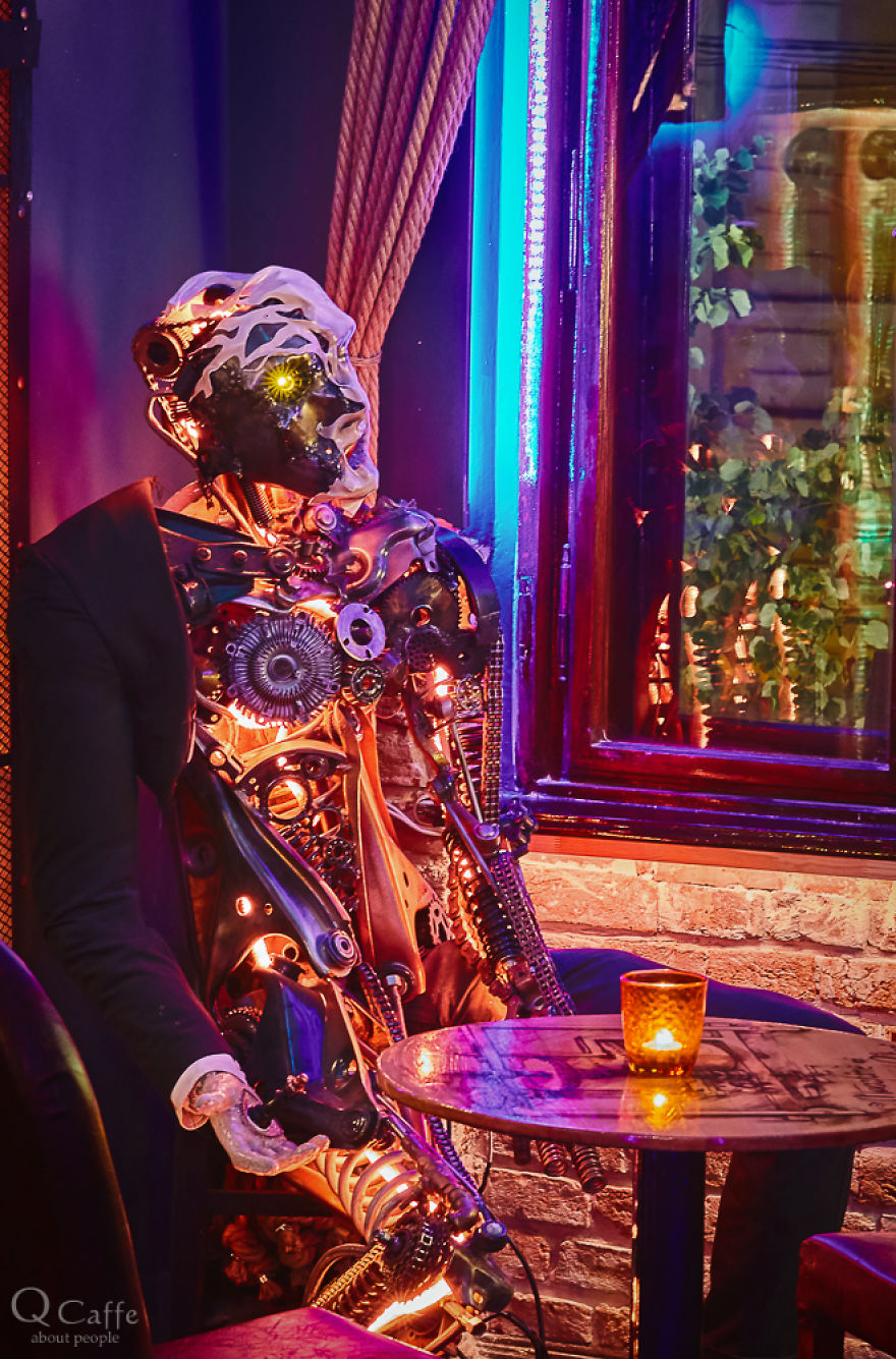 Bunch Of Artists Unite To Design The Interior Of This Surreal Bar And The Details Are Incredible