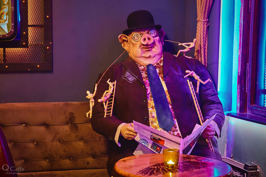 Bunch Of Artists Unite To Design The Interior Of This Surreal Bar And The Details Are Incredible Bunch Of Artists Unite To Design The Interior Of This Surreal Bar And The Details Are Incredible