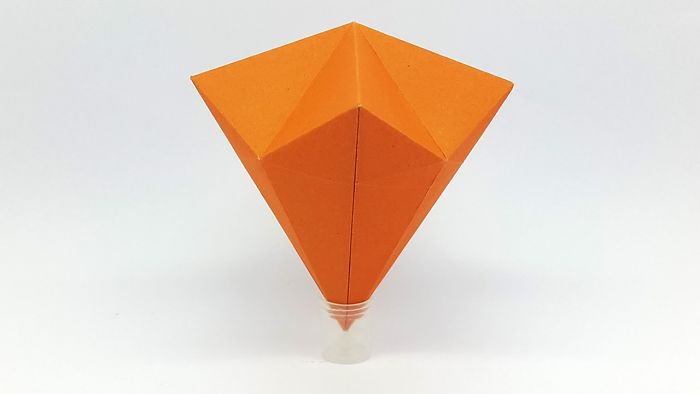 How To Make A Paper Diamond Easy And Simple Way – Origami Diamond