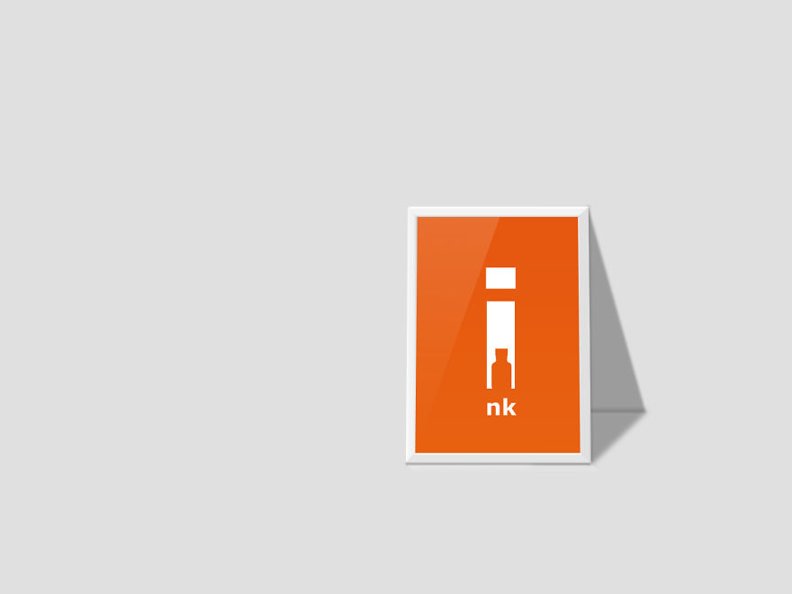 My Version Of Minimal Lower Case Alphabet​ Series