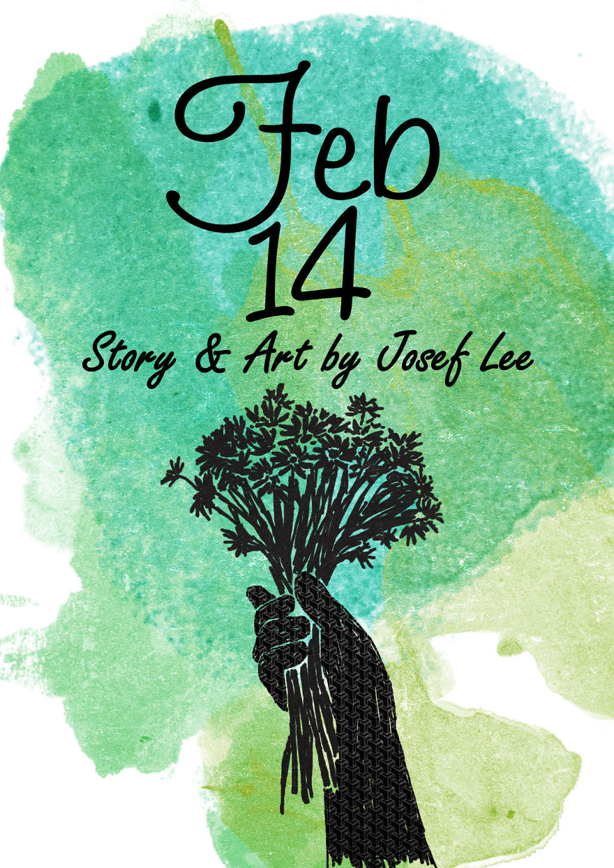 I Drew A Cute Love Story Between A Giant And The Statue Of Liberty, For Valentine's Day