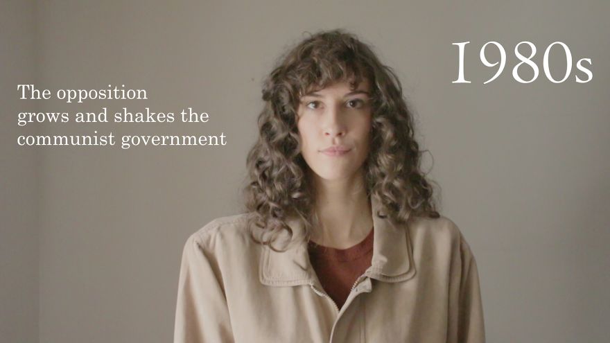 I Made A Video Showcasing 100 Years Of Polish Beauty, But With Historical Context