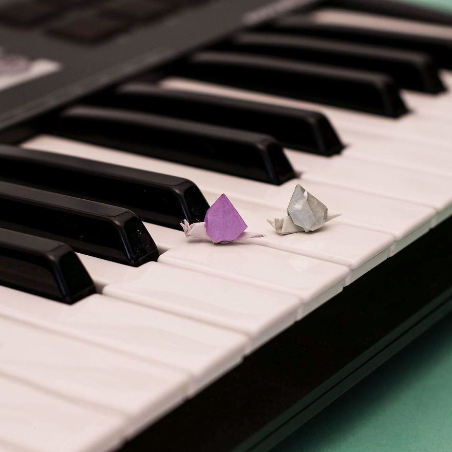 Miniature -Origami-Figures-Ross-Symons