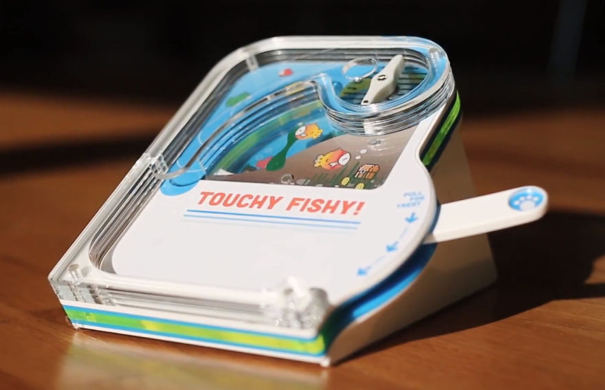 I Made My Cat A Pinball Machine That Dispenses Treats