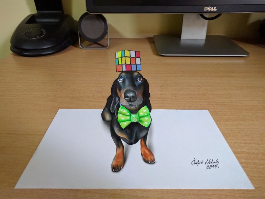 My New 3D Model, Harlso The Balancing Hound