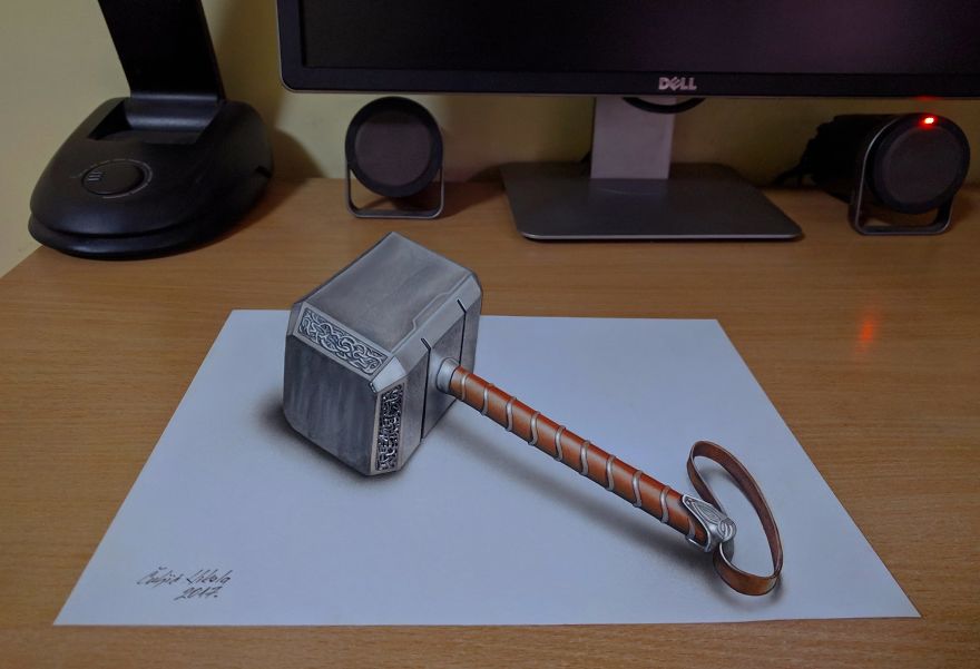 3d Thor's Hammer