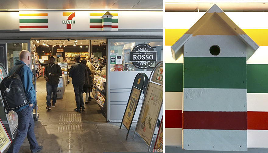 I Make Camouflage Birdhouses To Keep The City Birds Out Of Sight