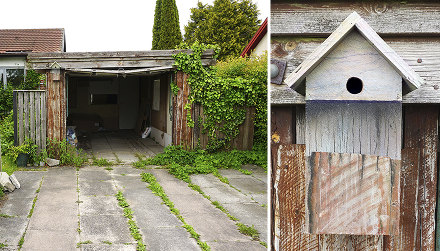 I Make Camouflage Birdhouses To Keep The City Birds Out Of Sight