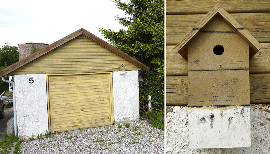 I Make Camouflage Birdhouses To Keep The City Birds Out Of Sight