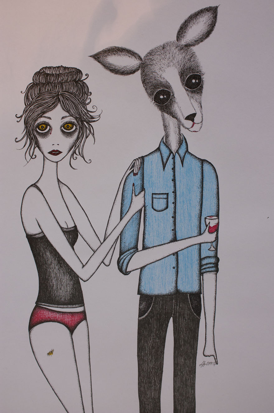 I Project My Inner Life Into Illustrations. I Seek Beauty In Sadness