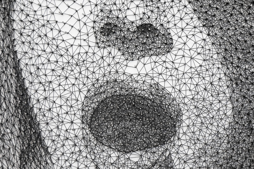 Made My First Nail Portrait - Innocence