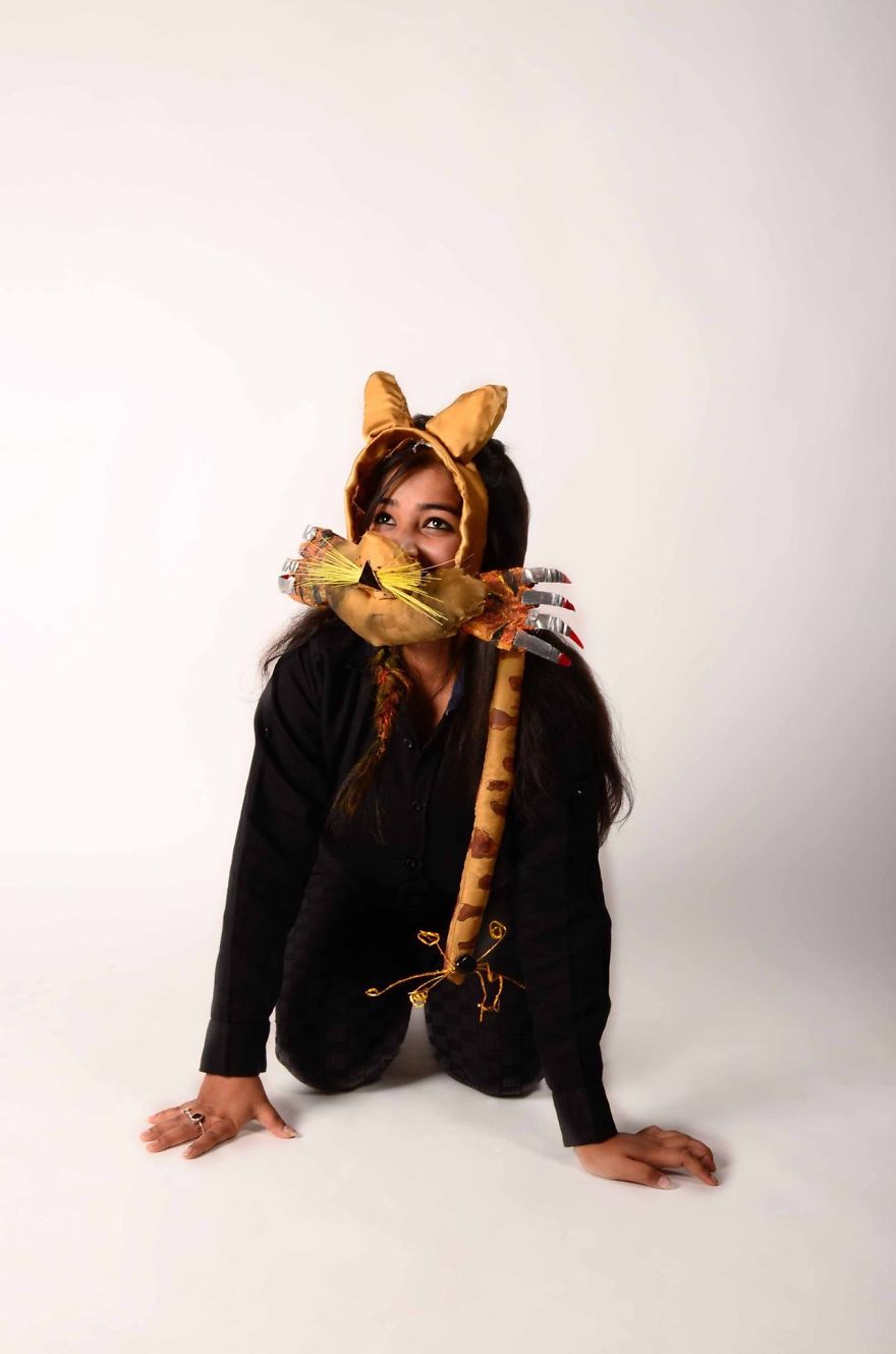 My Indian Students Showing All Their Creativity Through Our Mask Project!