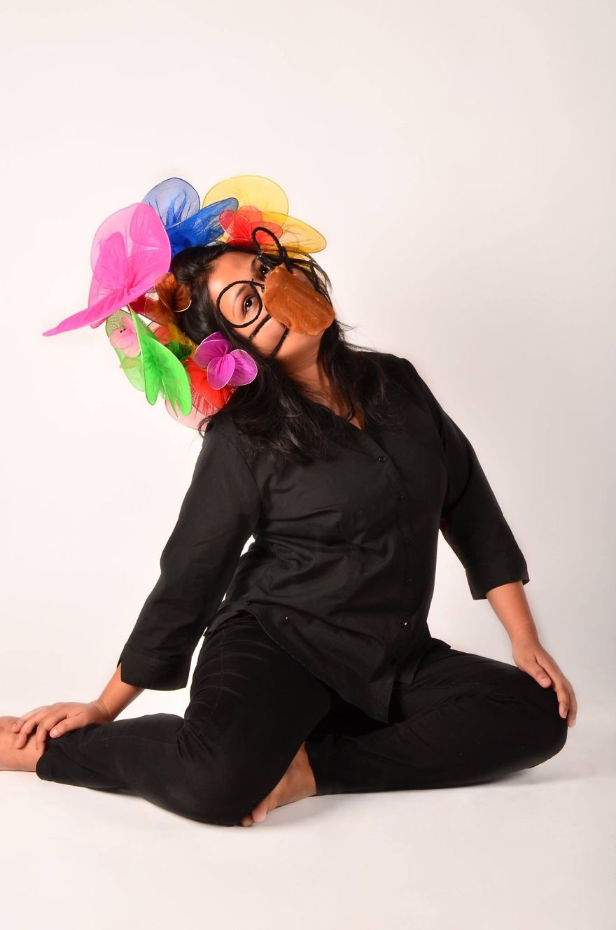 My Indian Students Showing All Their Creativity Through Our Mask Project!