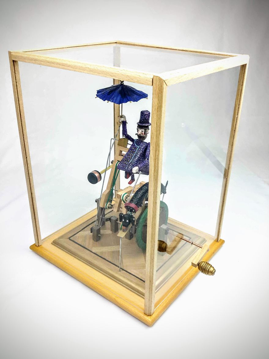 Live A Longer Life - Animated Model - Moving Dachshund And Man