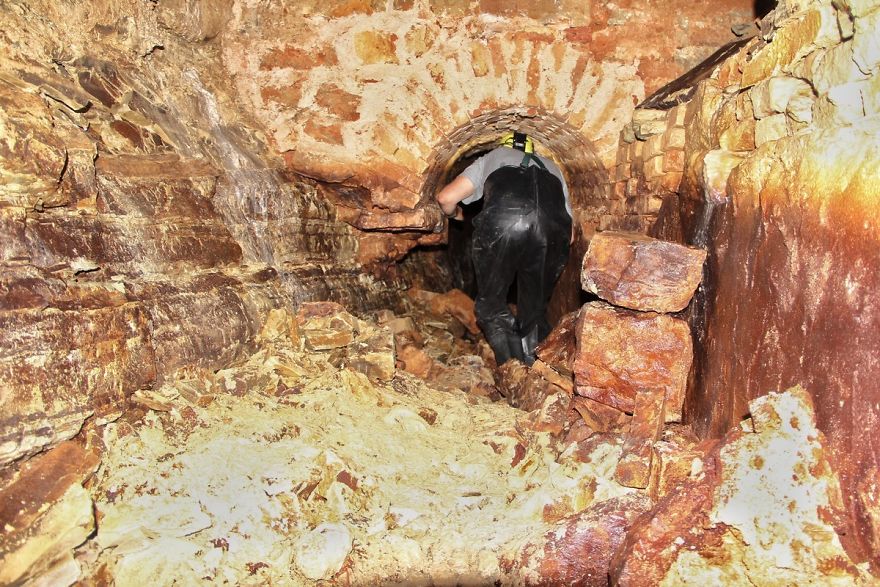 We Visited Underground Part Of The Diocletian's Roman Aqueduct In Split, Croatia We Visited Underground Part Of The Diocletian's Roman Aqueduct In Split, Croatia