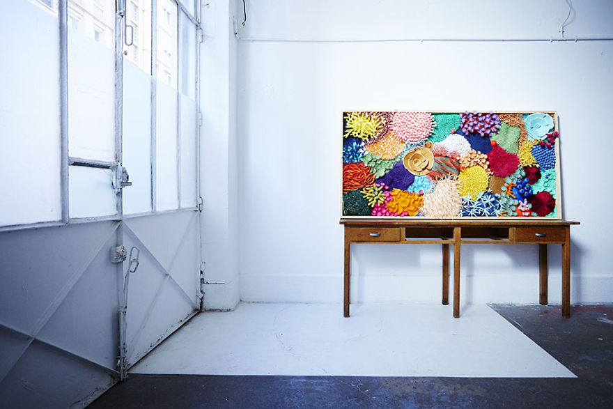 I've Spent 4 Months To Create This Coral Piece With Paper