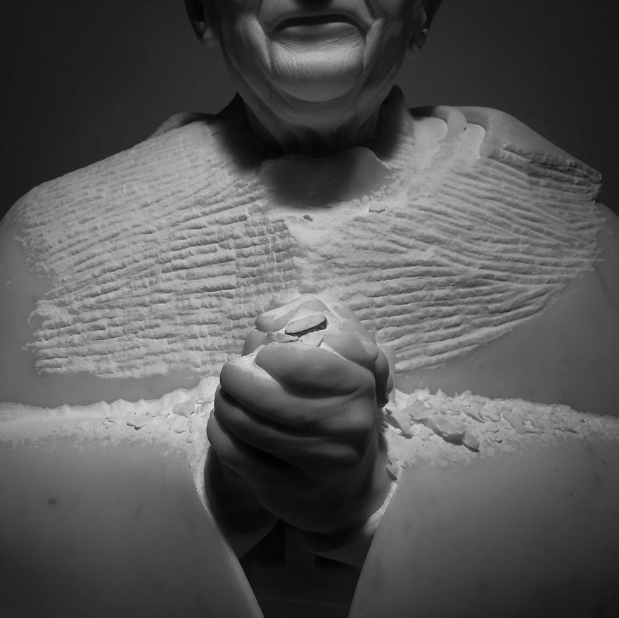 Self-Taught Sculptor Creates Incredible Realistic Sculptures And Dreams Of Becoming The Modern Michelangelo