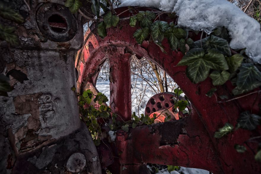 I Met Giant Machine Monsters In The Woods I Met Giant Machine Monsters In The Woods