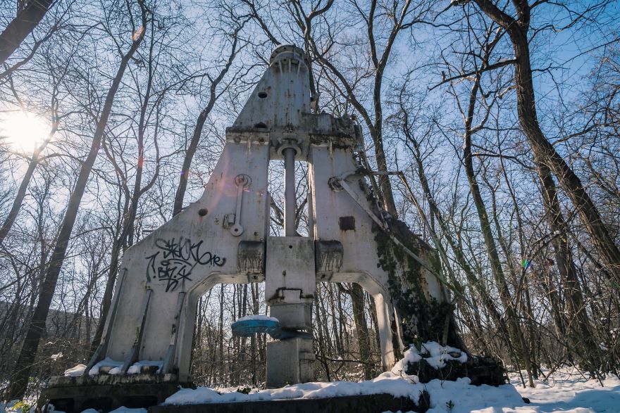 I Met Giant Machine Monsters In The Woods I Met Giant Machine Monsters In The Woods