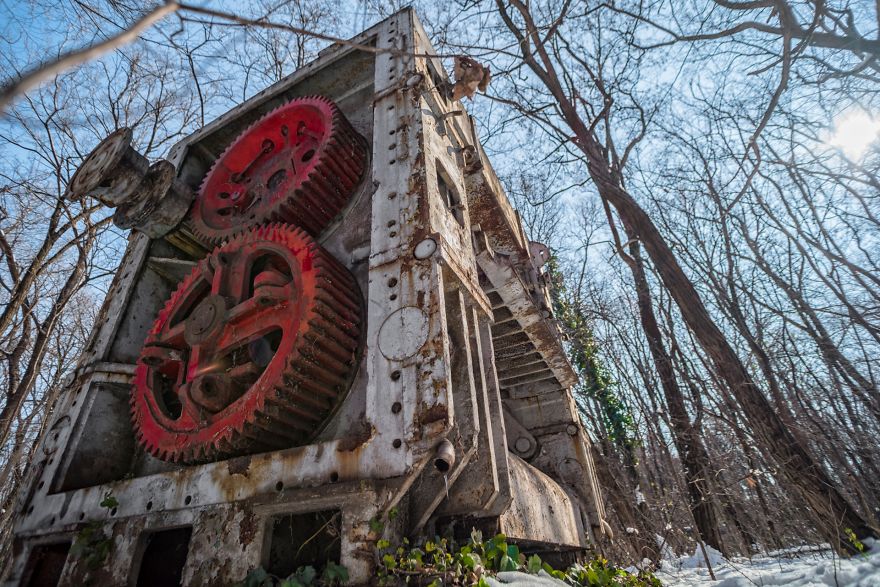 I Met Giant Machine Monsters In The Woods