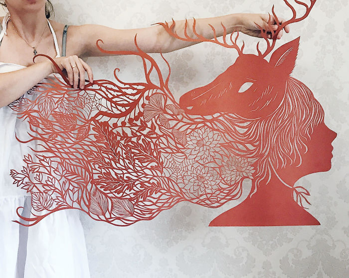 Laced Paper Cuts By Ukrainian Artist Eugenia Zoloto