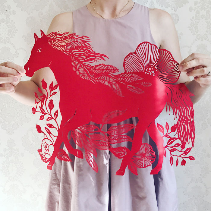 Laced Paper Cuts By Ukrainian Artist Eugenia Zoloto