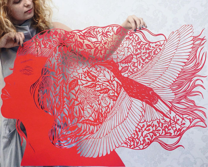 Laced Paper Cuts By Ukrainian Artist Eugenia Zoloto