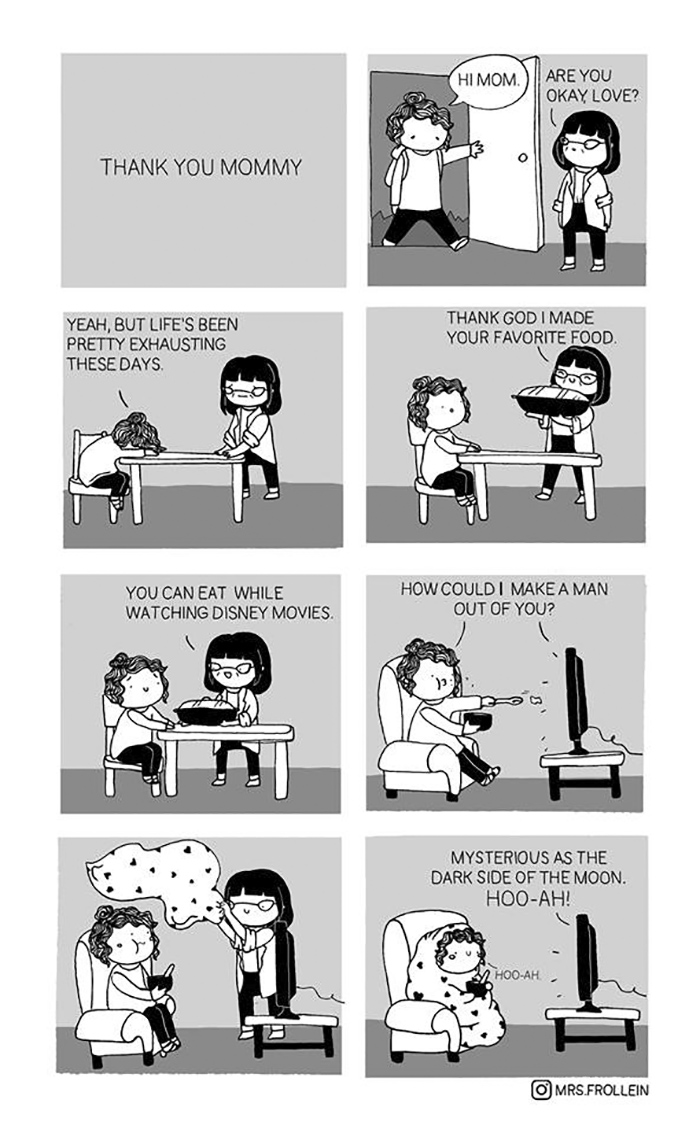 Little Wholesome Comics About Everyday Life