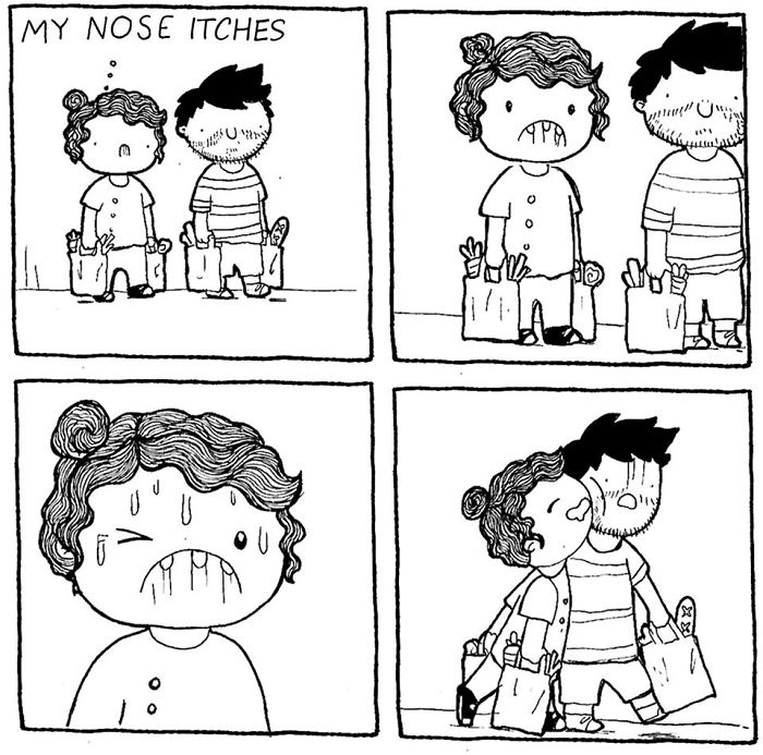 Little Wholesome Comics About Everyday Life