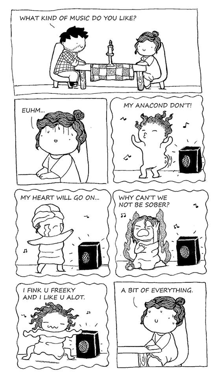 Little Wholesome Comics About Everyday Life